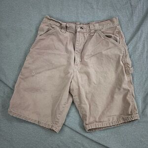 Wrangler Men's Cargo Shorts in Light Brown
